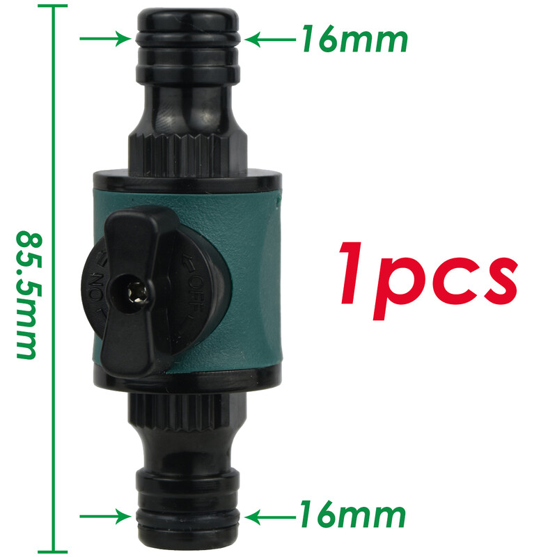 Dārza plastmasas vārsts ar ātro savienotāju 3/4" Sieviešu vītne 3/4" Vīriešu vītne Lauksaimniecība Laistīšanas pagarinātās šļūtenes adaptera slēdzis