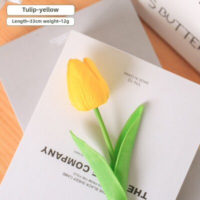 10 buchete de lalele artificiale de înaltă calitate - cu adevărat atingeți flori artificiale, decorațiuni pentru nuntă, casă și petrecere/Crăciun perfect