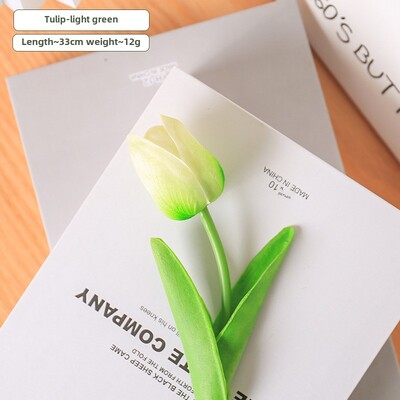 10 buchete de lalele artificiale de înaltă calitate - cu adevărat atingeți flori artificiale, decorațiuni pentru nuntă, casă și petrecere/Crăciun perfect