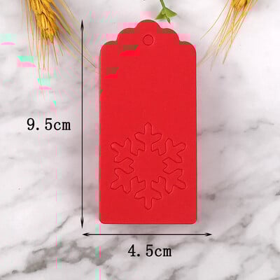50db Vágott szarvasfa hó papír címkék karácsonyi ajándék címke cukorka süti táska dobozos akasztós címkék karácsonyi dekorációs kellékekhez