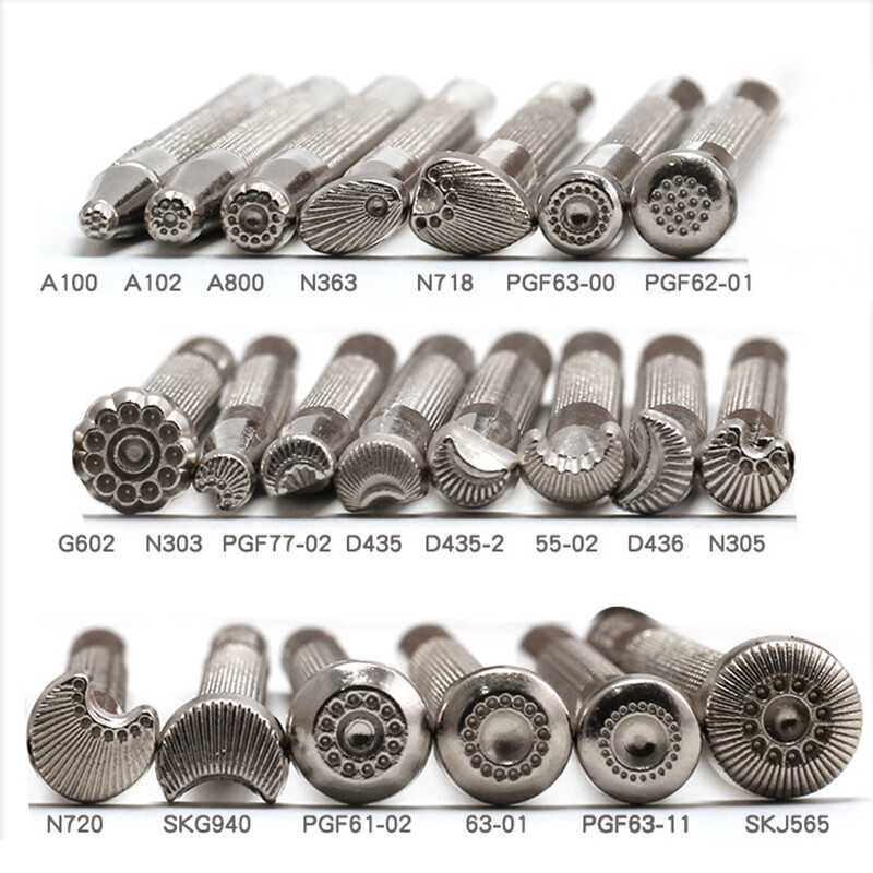 1 kom Alati za žigosanje kože Ispisni alati Set čeličnih pečata Alat za izradu sedla za rezbarenje za DIY rad