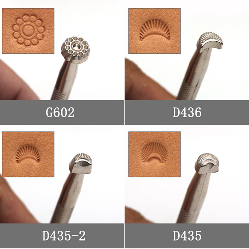 1 kom Alati za žigosanje kože Ispisni alati Set čeličnih pečata Alat za izradu sedla za rezbarenje za DIY rad