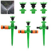 Podesiva šiljasta udarna prskalica Mlaznica za navodnjavanje vrta Poljoprivreda Navodnjavanje travnjaka Zalijevanje Rotacijski mlaz za 360 stupnjeva