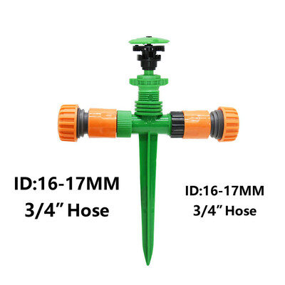 Podesiva šiljasta udarna prskalica Mlaznica za navodnjavanje vrta Poljoprivreda Navodnjavanje travnjaka Zalijevanje Rotacijski mlaz za 360 stupnjeva
