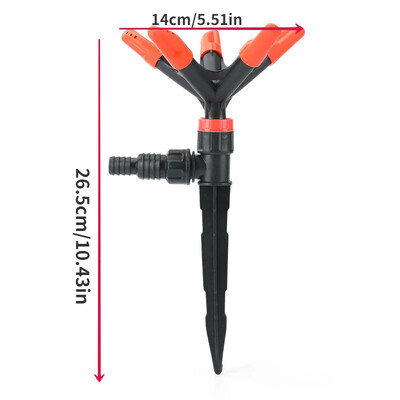 360 laipsnių besisukantis antgalis, automatinis purkštuvas skirtas laistyti gėles, daržoves, vandens vamzdžius, sodo vejos laistymą.