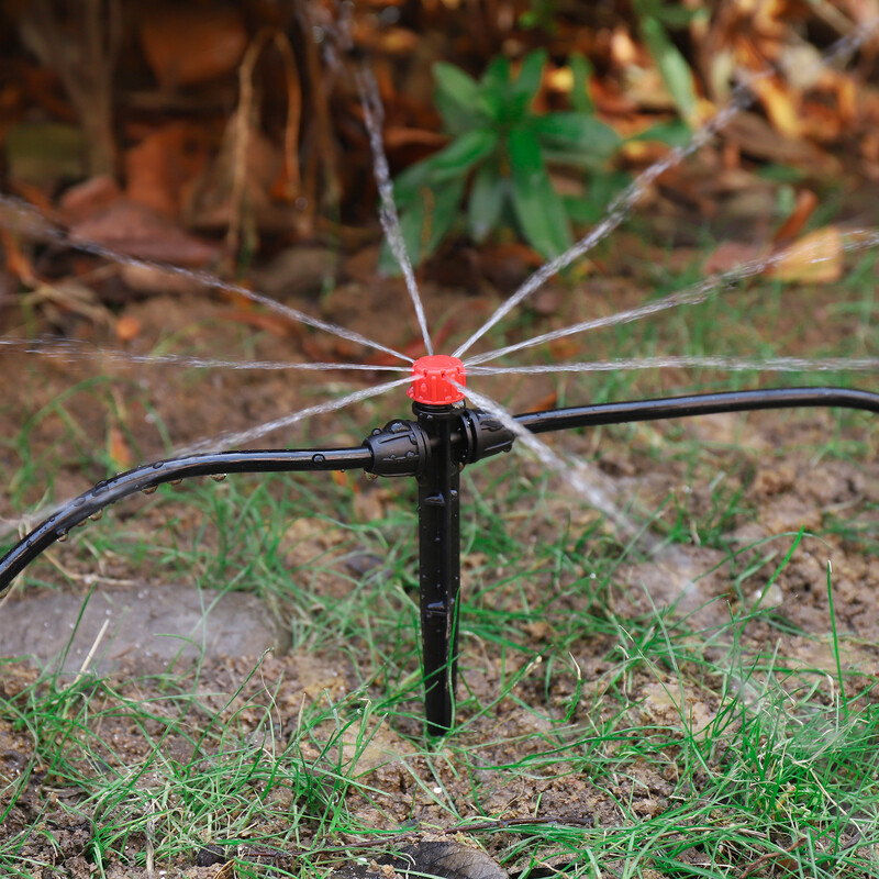 10/30 db tüskés csepegtető locsoló 8 lyukú cseppkibocsátó körben szórható locsoló kerti virág öntöző öntöző kellékek