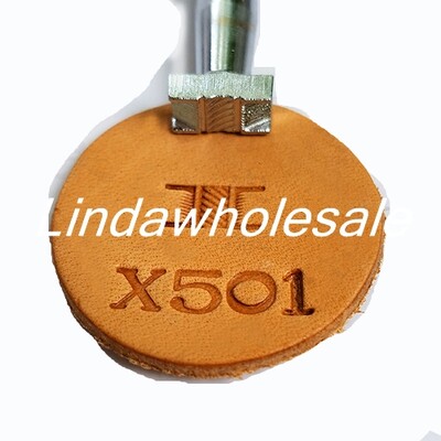 Instrument de imprimare pentru sculptură în piele X500-2/501/510/534/507, ștampilă pentru piele, instrument pentru piele