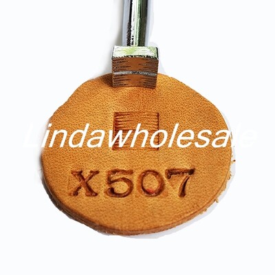 Instrument de imprimare pentru sculptură în piele X500-2/501/510/534/507, ștampilă pentru piele, instrument pentru piele
