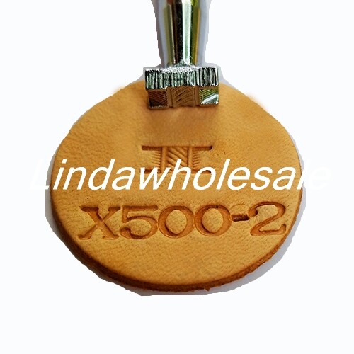 Instrument de imprimare pentru sculptură în piele X500-2/501/510/534/507, ștampilă pentru piele, instrument pentru piele