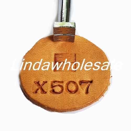 Instrument de imprimare pentru sculptură în piele X500-2/501/510/534/507, ștampilă pentru piele, instrument pentru piele