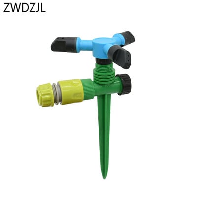 Ρυθμιζόμενο ακροφύσιο νερού κήπου Rotate Sprinkler Nozzle Watering Head Lawn Water Sprinkler πότισμα & άρδευση 1 σετ