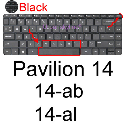 HP Pavilion x360 14 tastatūras vāciņš 14-cd 14-bf 14-by 14-ca 2 in 1 14-e 14-r 14-n 14-vb g4 m4 silikona aizsargplēve