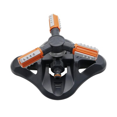 Ρυθμιζόμενοι περιστροφικοί ψεκαστήρες 3 βραχιόνων 360 μοιρών Garden Agriculture Lawn Grass Irigation Αυτόματα περιστρεφόμενα ακροφύσια ποτίσματος