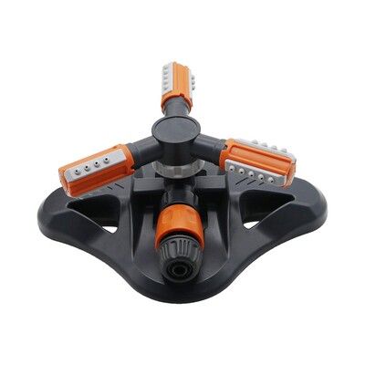 Ρυθμιζόμενοι περιστροφικοί ψεκαστήρες 3 βραχιόνων 360 μοιρών Garden Agriculture Lawn Grass Irigation Αυτόματα περιστρεφόμενα ακροφύσια ποτίσματος