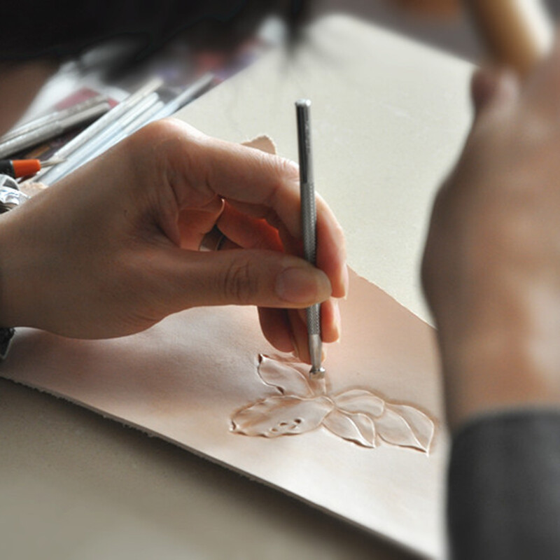 DIY kožni alati za rezbarenje 16 komada i 20 komada od nehrđajućeg čelika za utiskivanje pečata Alat za kožu Kožni alati zanatskih pečata