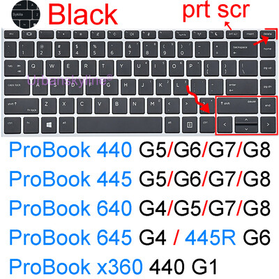 Κάλυμμα πληκτρολογίου για HP ProBook 445 G10 440 G9 640 G8 G7 G6 G5 645 G4 G3 G2 X360 G1 Σιλικόνη Προστατευτική θήκη για δέρμα 14