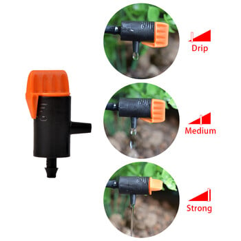 20Pcs Irrigation Dripper Inserting Ground 4/7mm Hose Garden Watering Vortex Sprinkler Garden Water Irigation System