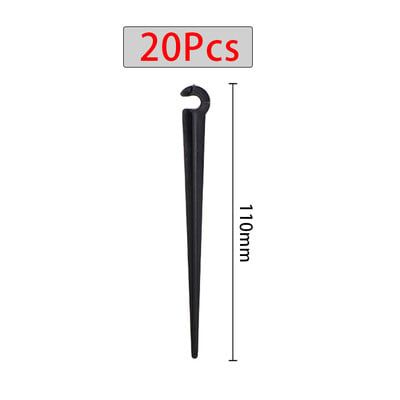 20 ks zavlažovacích kvapiek, vkladanie do zeme 4/7 mm hadice, záhradný zavlažovací vírový zavlažovací systém