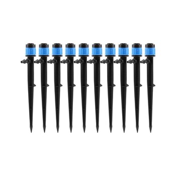 10 τμχ Micro Drip Irrigation Garden Watering System Emitter Drippers Sprinkler For Flowers Lawn Pruning Garden Greening