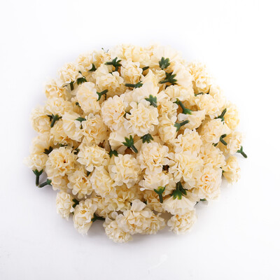 5/10/20 db Mesterséges mini hortenzia virágfej kézműves munkákhoz Szegfűparti Otthoni szoba Esküvő Karácsonyi barkács koszorúk dekoráció