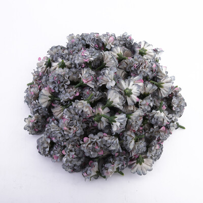 5/10/20 db Mesterséges mini hortenzia virágfej kézműves munkákhoz Szegfűparti Otthoni szoba Esküvő Karácsonyi barkács koszorúk dekoráció
