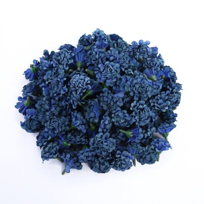 5/10/20 db Mesterséges mini hortenzia virágfej kézműves munkákhoz Szegfűparti Otthoni szoba Esküvő Karácsonyi barkács koszorúk dekoráció