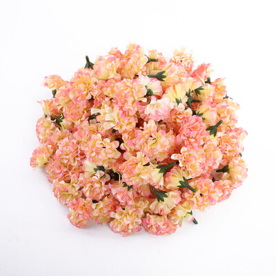 5/10/20 db Mesterséges mini hortenzia virágfej kézműves munkákhoz Szegfűparti Otthoni szoba Esküvő Karácsonyi barkács koszorúk dekoráció