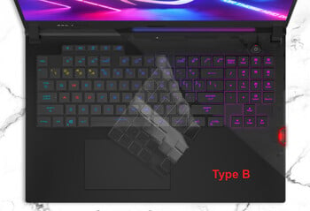 TPU Laptop Skin Protector Cover για Asus ROG Strix Scar 17 SE (2022) g733qs g733qr g733ZM g733ZW g733ZX g733Z 17,3 ιντσών