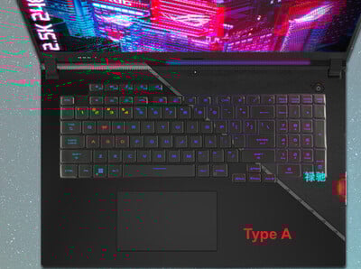 Protector de piele TPU pentru tastatură laptop pentru Asus ROG Strix Scar 17 SE (2022) g733qs g733qr g733ZM g733ZW g733ZX g733Z 17.3 inch