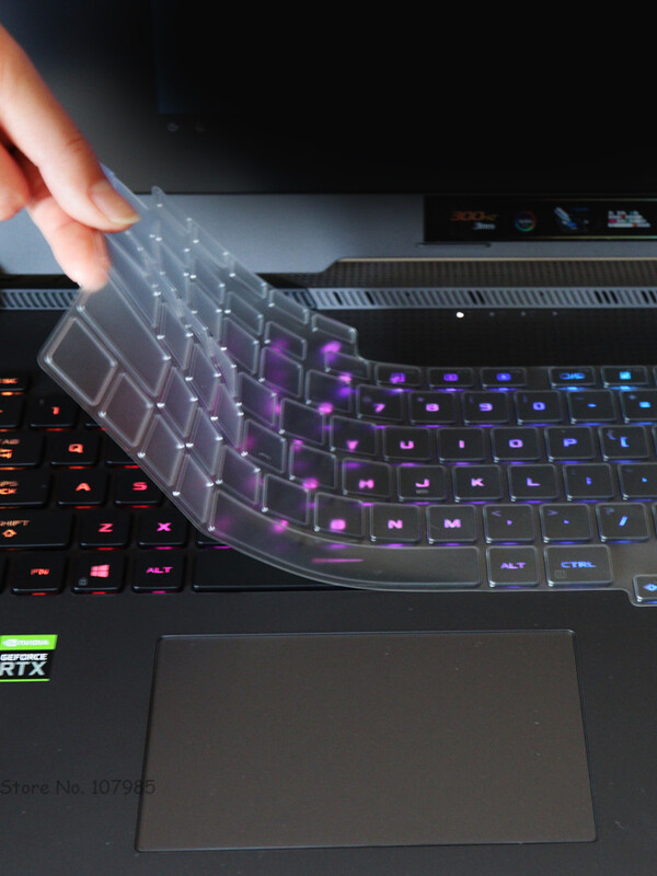 Protector de piele TPU pentru tastatură laptop pentru Asus ROG Strix Scar 17 SE (2022) g733qs g733qr g733ZM g733ZW g733ZX g733Z 17.3 inch