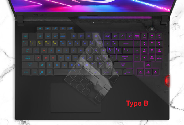 Protector de piele TPU pentru tastatură laptop pentru Asus ROG Strix Scar 17 SE (2022) g733qs g733qr g733ZM g733ZW g733ZX g733Z 17.3 inch