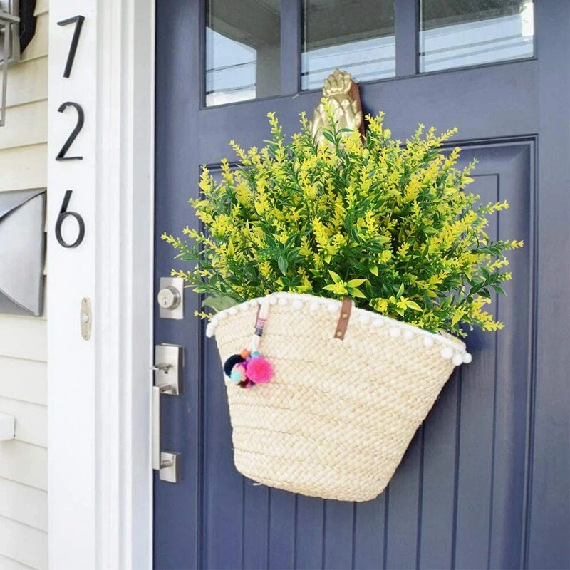 1/3 gab Mākslīgie ziedi Plastmasas lavandas viltotu augu mājas dekori Dārza kāzu dekorēšana DIY līgavas pušķis mājsaimniecības preces