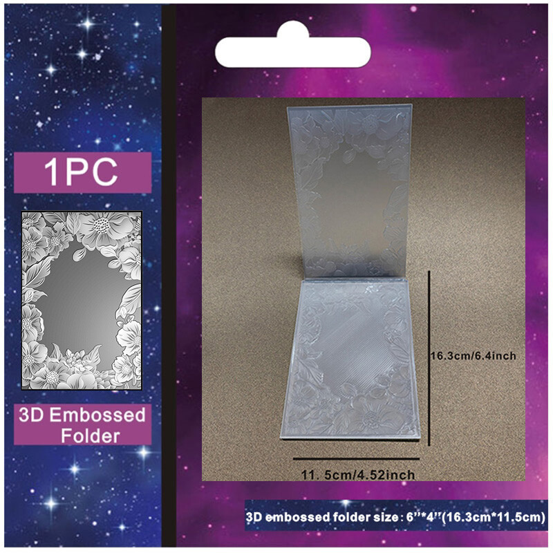 2024 Uus kaarekujuline roos, 3D reljeefne kaust Scrapbooking Tool Dies Materjalid DIY käsitöötarbed Fotoalbumi Dekoratsioonikaardi taust