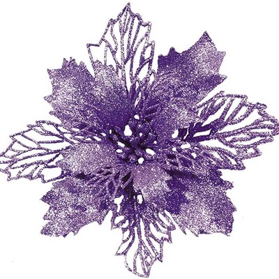 5/10kom božićnih ukrasa, umjetnog cvijeća, privjeska za božićno drvce za uređenje doma, novogodišnji ukrasni dodatak