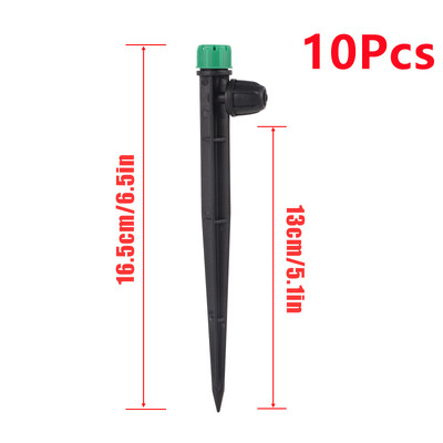 10/30 db állítható tüskés locsoló 8 lyukú konzol csepegtető kerti gyep cserepes virág öntözés öntözés cseppes kibocsátó