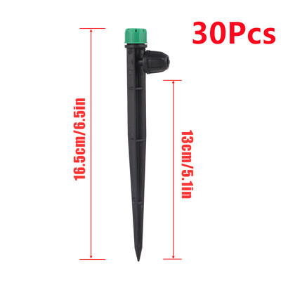 10/30 db állítható tüskés locsoló 8 lyukú konzol csepegtető kerti gyep cserepes virág öntözés öntözés cseppes kibocsátó
