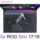 Silikónový ochranný kryt klávesnice pre ROG Strix Scar 17 18 G17 G18 Hero G713 G712 G733 G732 G731 G834 G814 15 16 17