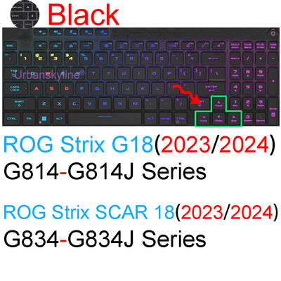 Silikónový ochranný kryt klávesnice pre ROG Strix Scar 17 18 G17 G18 Hero G713 G712 G733 G732 G731 G834 G814 15 16 17