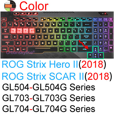 Silikónový ochranný kryt klávesnice pre ROG Strix Scar 17 18 G17 G18 Hero G713 G712 G733 G732 G731 G834 G814 15 16 17