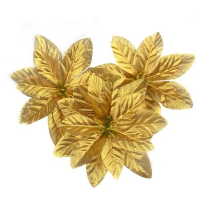 10 komada 14 cm flanel velike umjetne ruže cvjetne glavice za kućnu svadbenu dekoraciju Scrapbooking DIY božićno drvce Svileno cvijeće