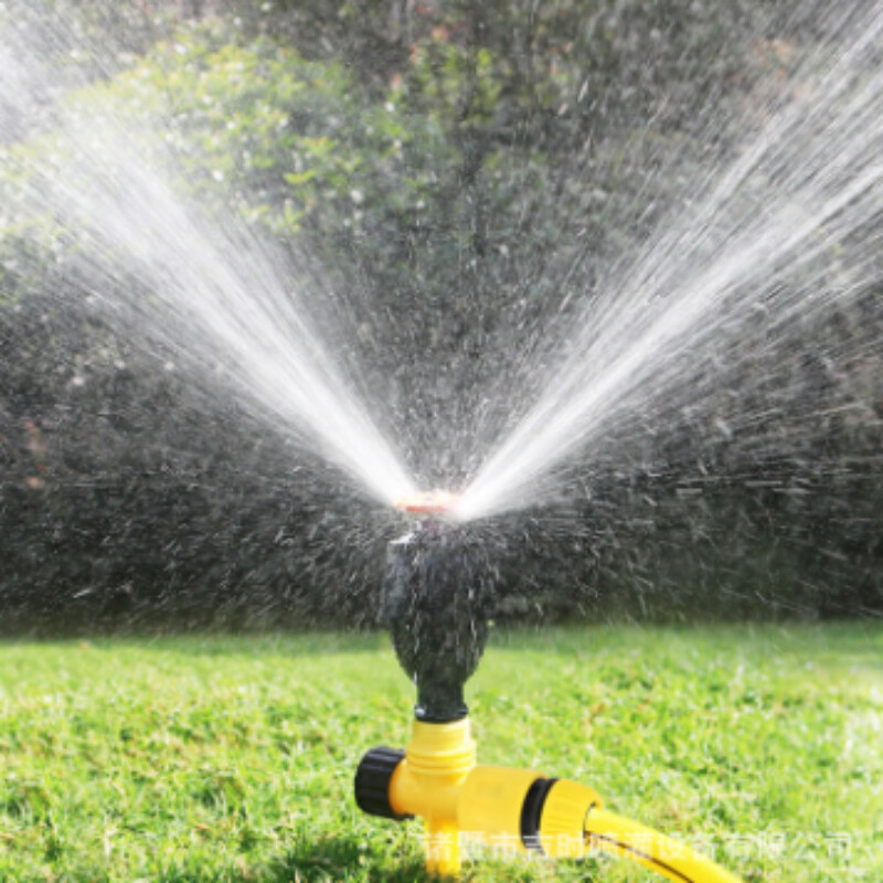 1 vnt Drėkinimo galvutė Reguliuojama 360 laipsnių Automatinis besisukantis vandens purškimas Žemės purkštuvų laistymas Sodas Požeminis antgalis