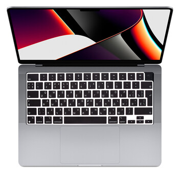 Тънък за Macbook Air M2 2022 A2681 ЕС САЩ Английски Испански Руски Френски Арабски Силиконов капак на клавиатурата за Macbook Air A2681 Skin