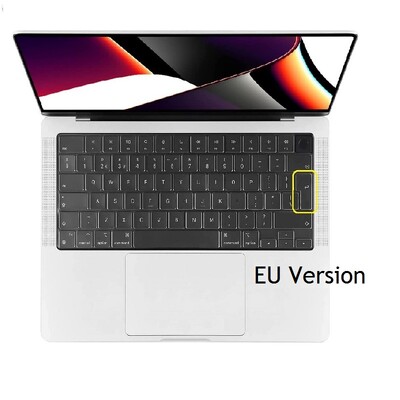 Λεπτό για Macbook Air M2 2022 A2681 ΕΕ ΗΠΑ Αγγλικά Ισπανικά Ρωσικά Γαλλικά Αραβικά Κάλυμμα πληκτρολογίου Silicon για Macbook Air A2681 Skin