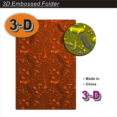 3D reljefiniai aplankai, tokie kaip kriauklės, snaigės, mini botanikos sodai, lapai, rožės, bijūnai, žali lapai, graži tėkmė