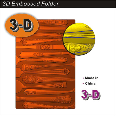 3D reljefiniai aplankai, tokie kaip kriauklės, snaigės, mini botanikos sodai, lapai, rožės, bijūnai, žali lapai, graži tėkmė