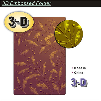 3D reljefiniai aplankai, tokie kaip kriauklės, snaigės, mini botanikos sodai, lapai, rožės, bijūnai, žali lapai, graži tėkmė