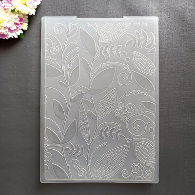 NAUJAS klasikinis reljefinis aplankas, skaidrus reljefinis plastikinių plokščių dizainas, skirtas „pasidaryk pats“ popieriaus pjaustymo štampams „Scrapbooking“ paveikslėlis
