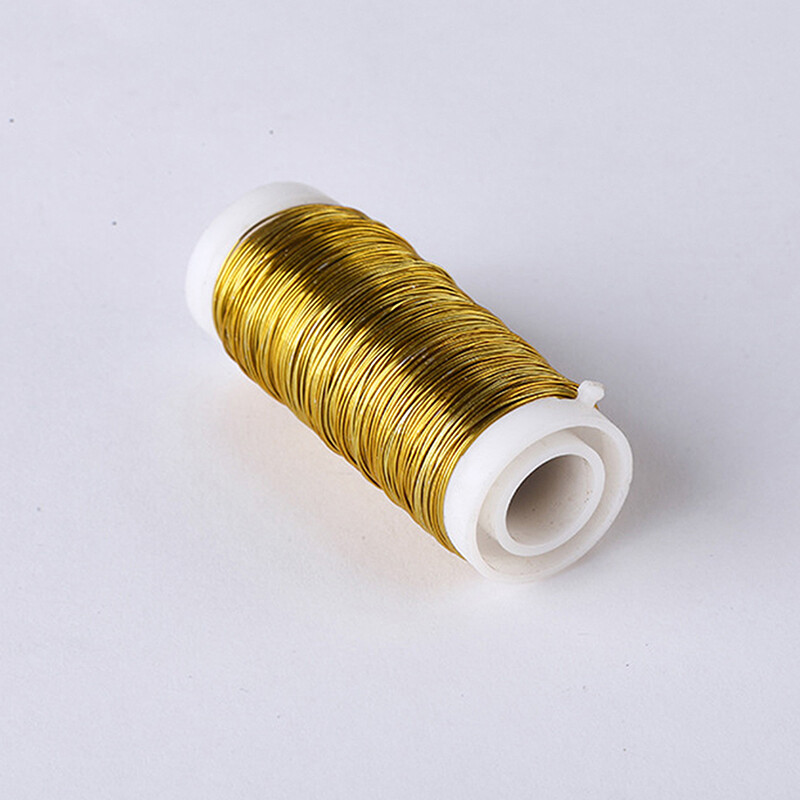 Amatų laidai Floristas Gėlių vielos stiebai „Pasidaryk pats“ gėlių stiebų laidai Gėlių kompozicijos Geležinės vielos