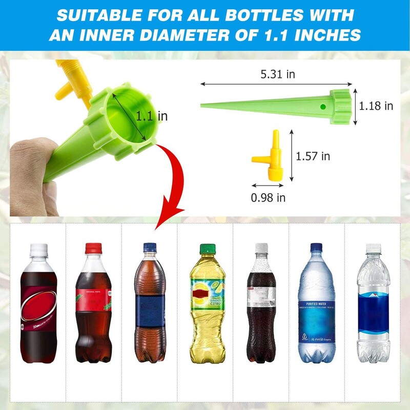 Savaiminio laistymo rinkiniai Automatiniai laistymo įrenginiai Lašelinis laistymas Kambarinis augalų laistymo įrenginys Augalų sodo prietaisai Kūrybiniai laistymo įrankiai