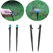 19/26 cm-es szóró csepegtető vízfúvóka Kerti öntöző 360 fokos kerti öntözőrendszer 4/7 mm-es 1/4" tömlőhöz